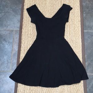 Black dress.
